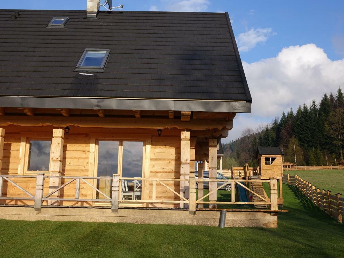 Domki Zawoja Z Jacuzzi Exterior photo